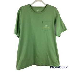 Southern Tide Green Cheers & Beers T-shirt Size XL